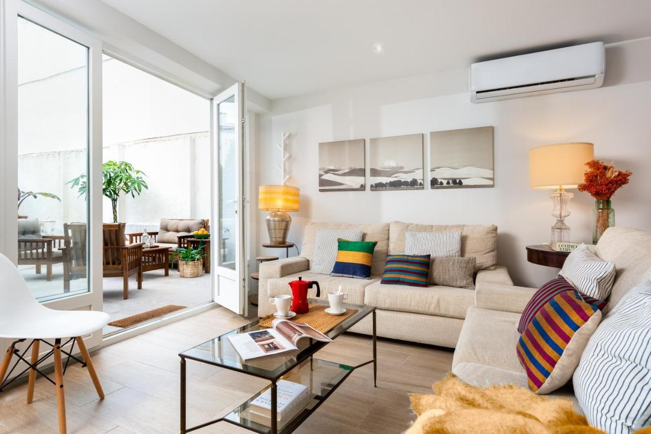 Plaza Espana, Acogedor Apartamento Con Patio Севілья Екстер'єр фото